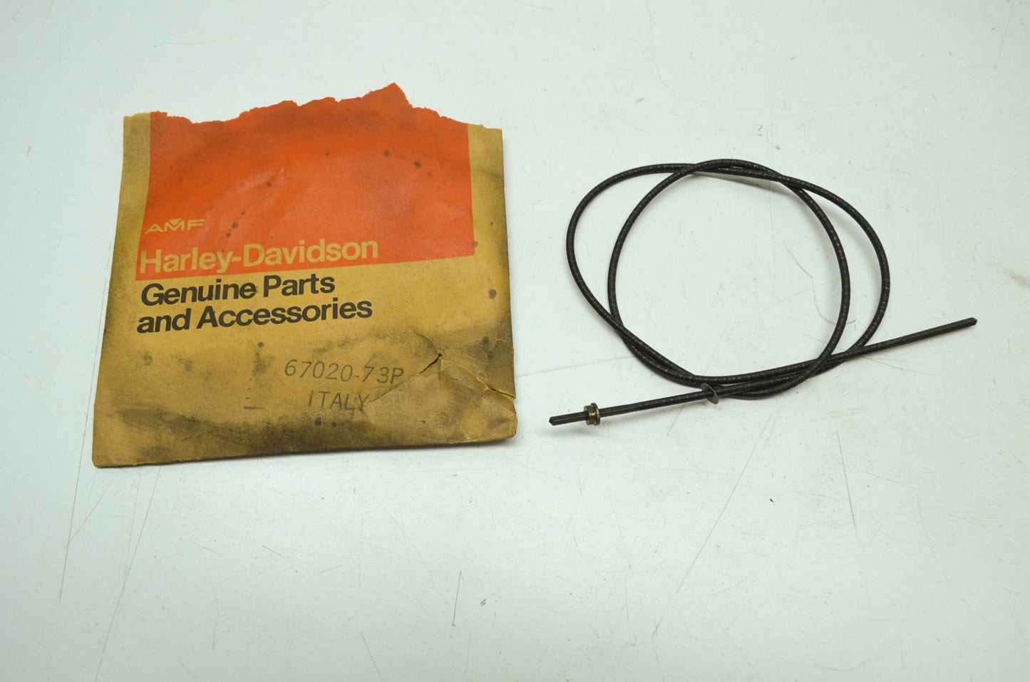 NEW OEM Harley Aermacchi Speedometer Cable Core 67020-73P NOS