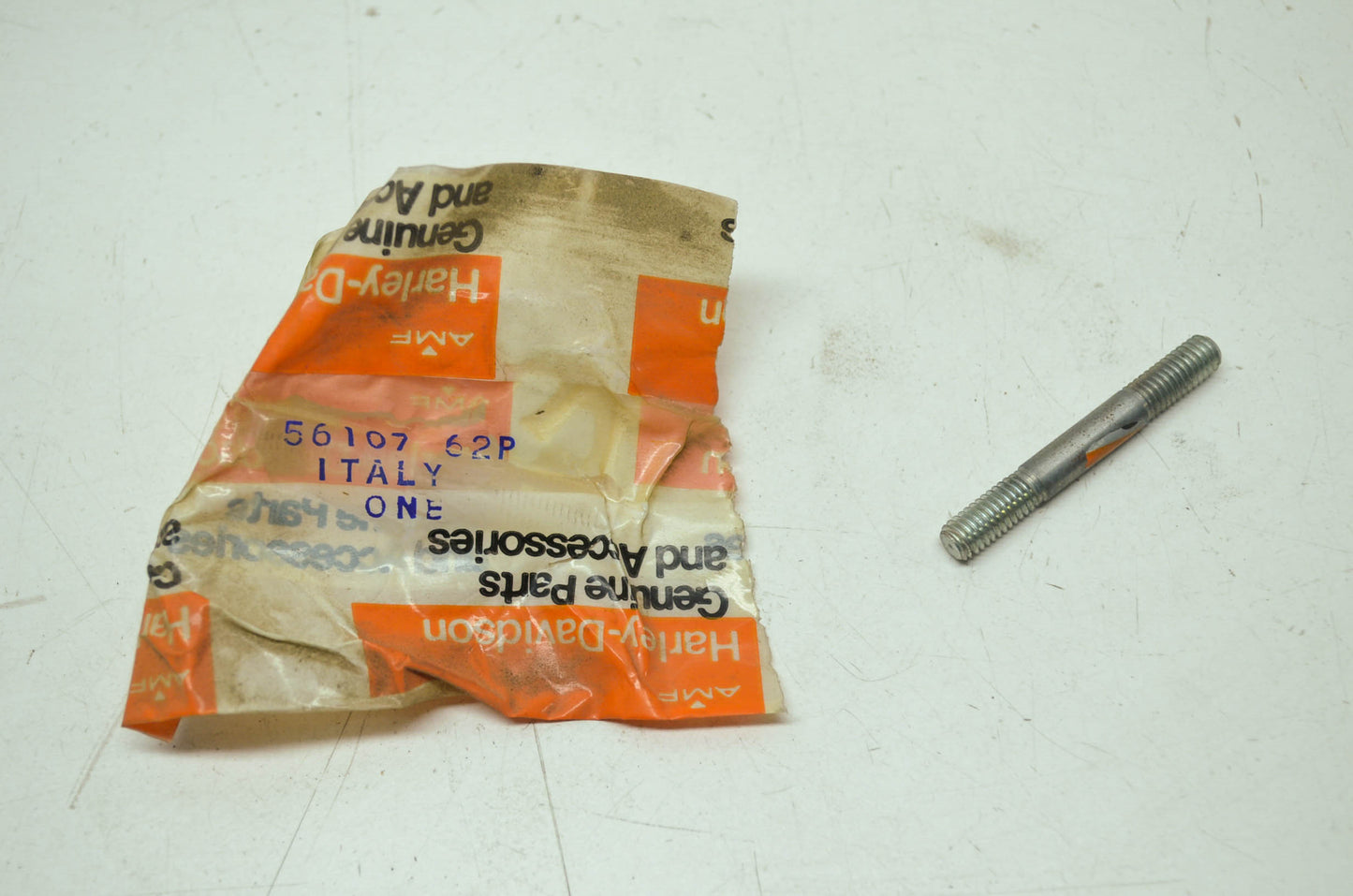 NEW OEM Harley Aermacchi Handlebar Upper Clamp Stud 62-74 Sprint H SS SX 56107-6