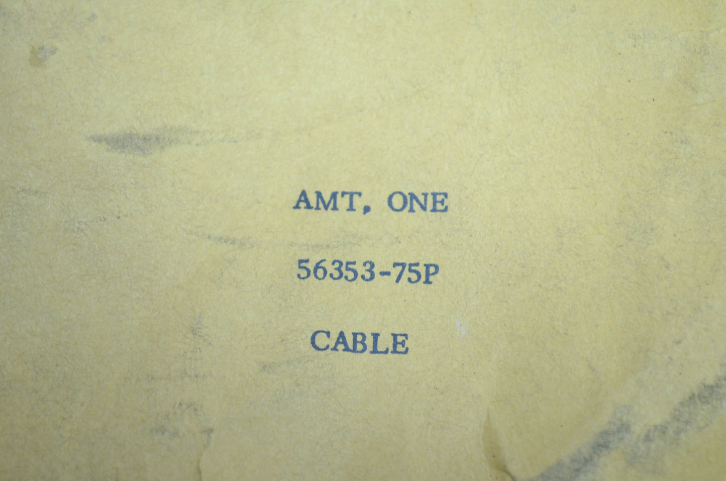 Harley Aermacchi Throttle & Oil Pump Cable 75-78 SXT125 76-78 SS125 NOS