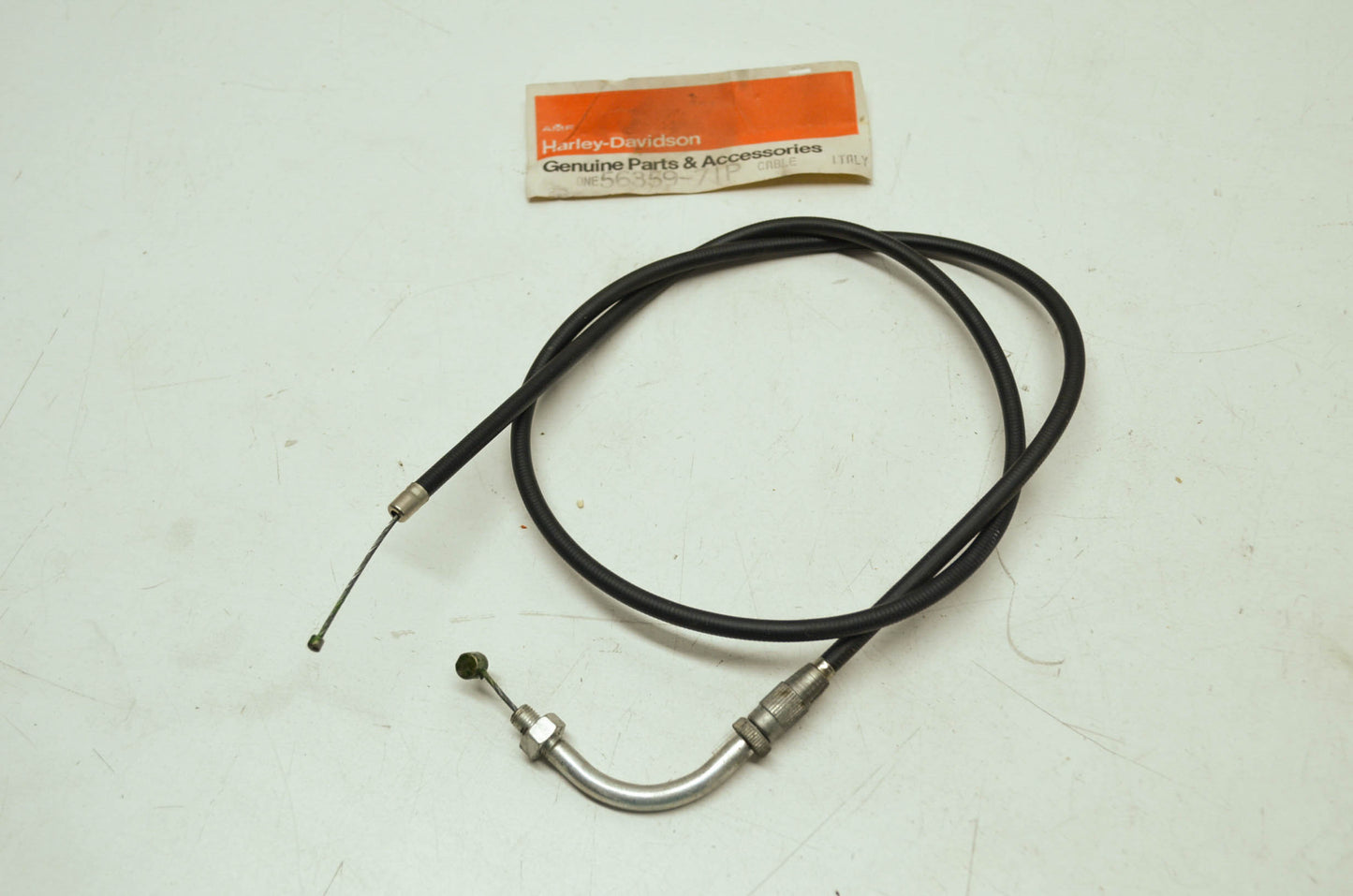 NEW OEM Harley Aermacchi Throttle Cable 71 SX350 Sprint 56359-71P NOS
