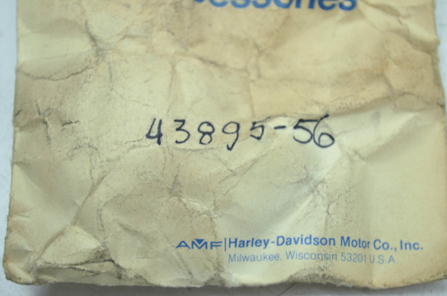 NEW OEM Harley Davidson AMF End Caps 43895-36 NOS