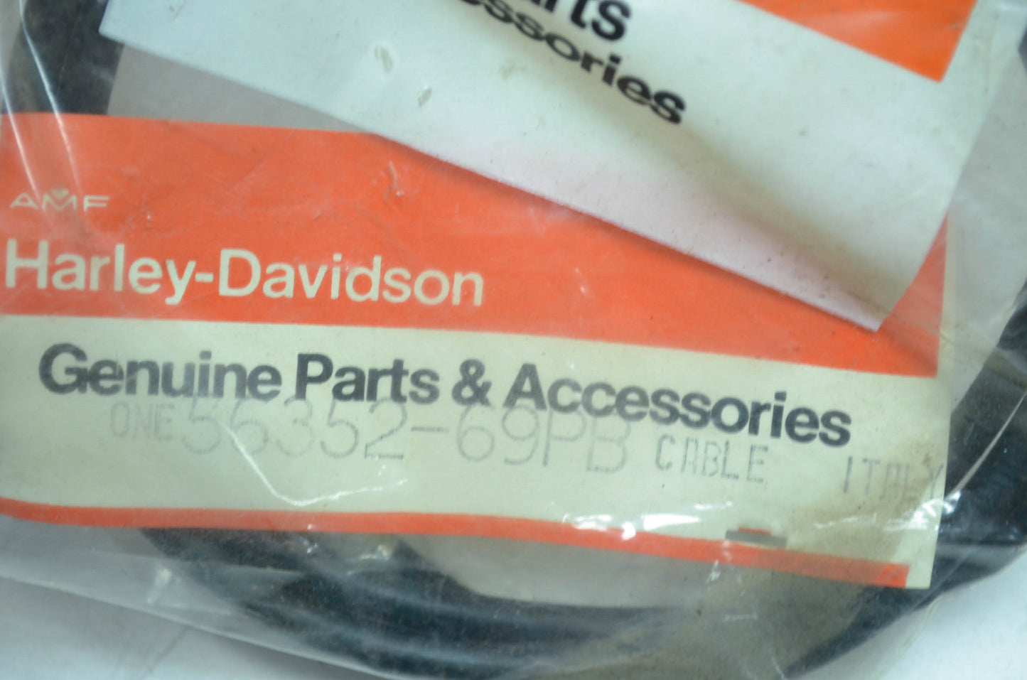 Harley Aermacchi Throttle Cable NOS