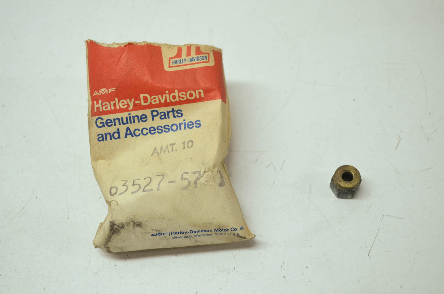 Harley Davidson Oil Line Nut 77-78 Sportster 1000 XLCR