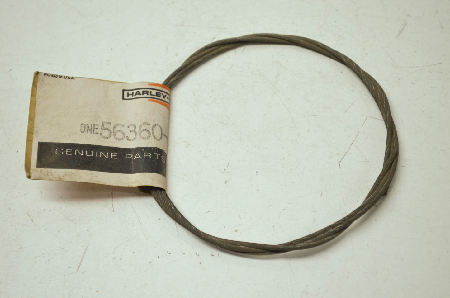 Harley Aermacchi Throttle Cable Core Wire NOS