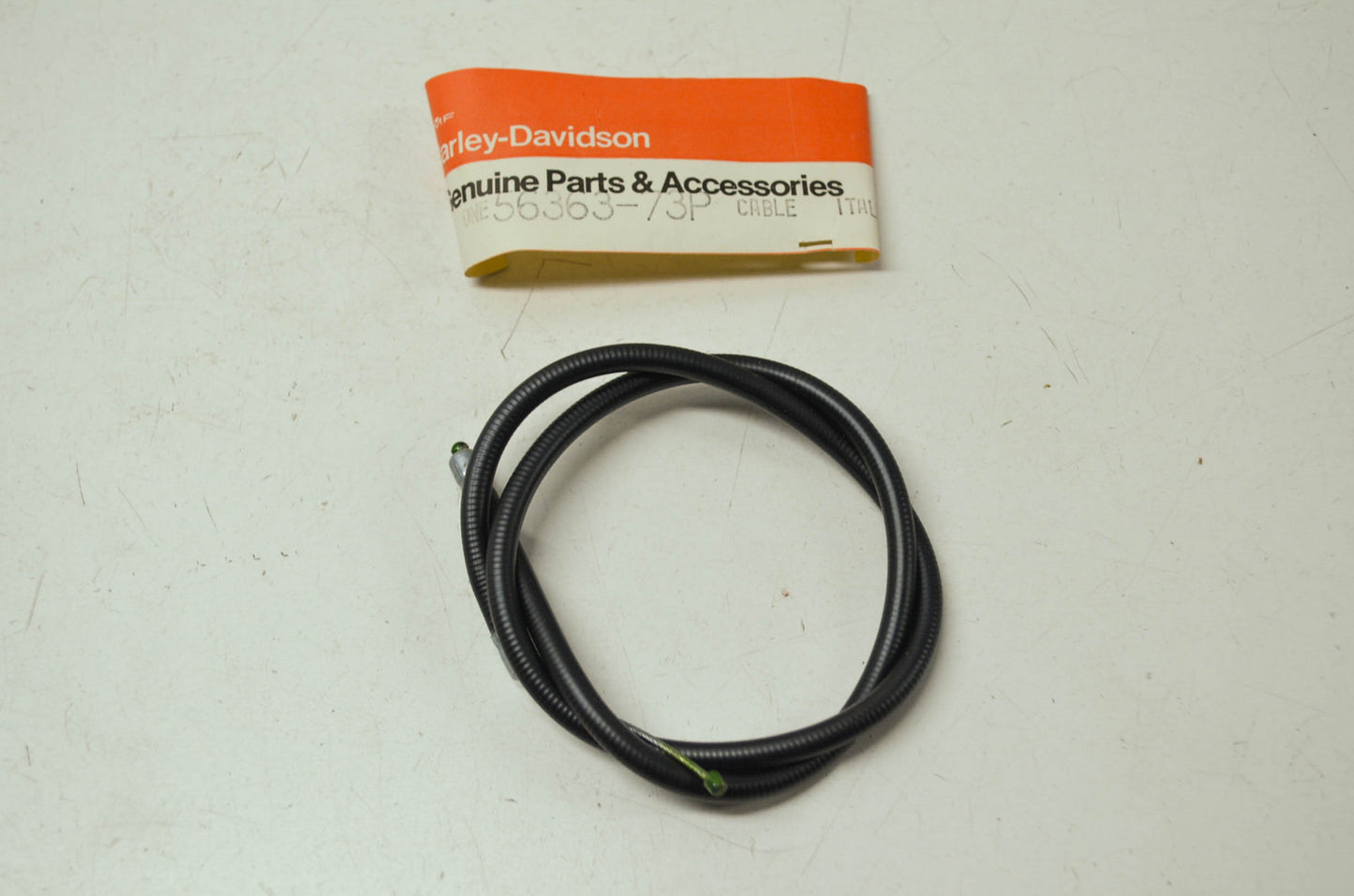 NEW OEM Harley Aermacchi Carburetor Cable 56363-73P NOS