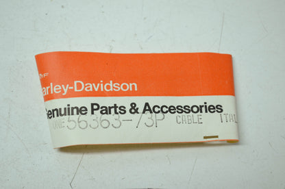 NEW OEM Harley Aermacchi Carburetor Cable 56363-73P NOS