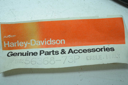 NEW OEM Harley Aermacchi Throttle & Oil Pump Cable 73-75 Z90 56368-73P NOS