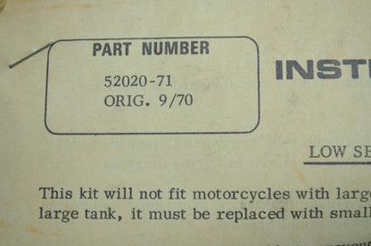 AMF Lower Seat Kit NOS