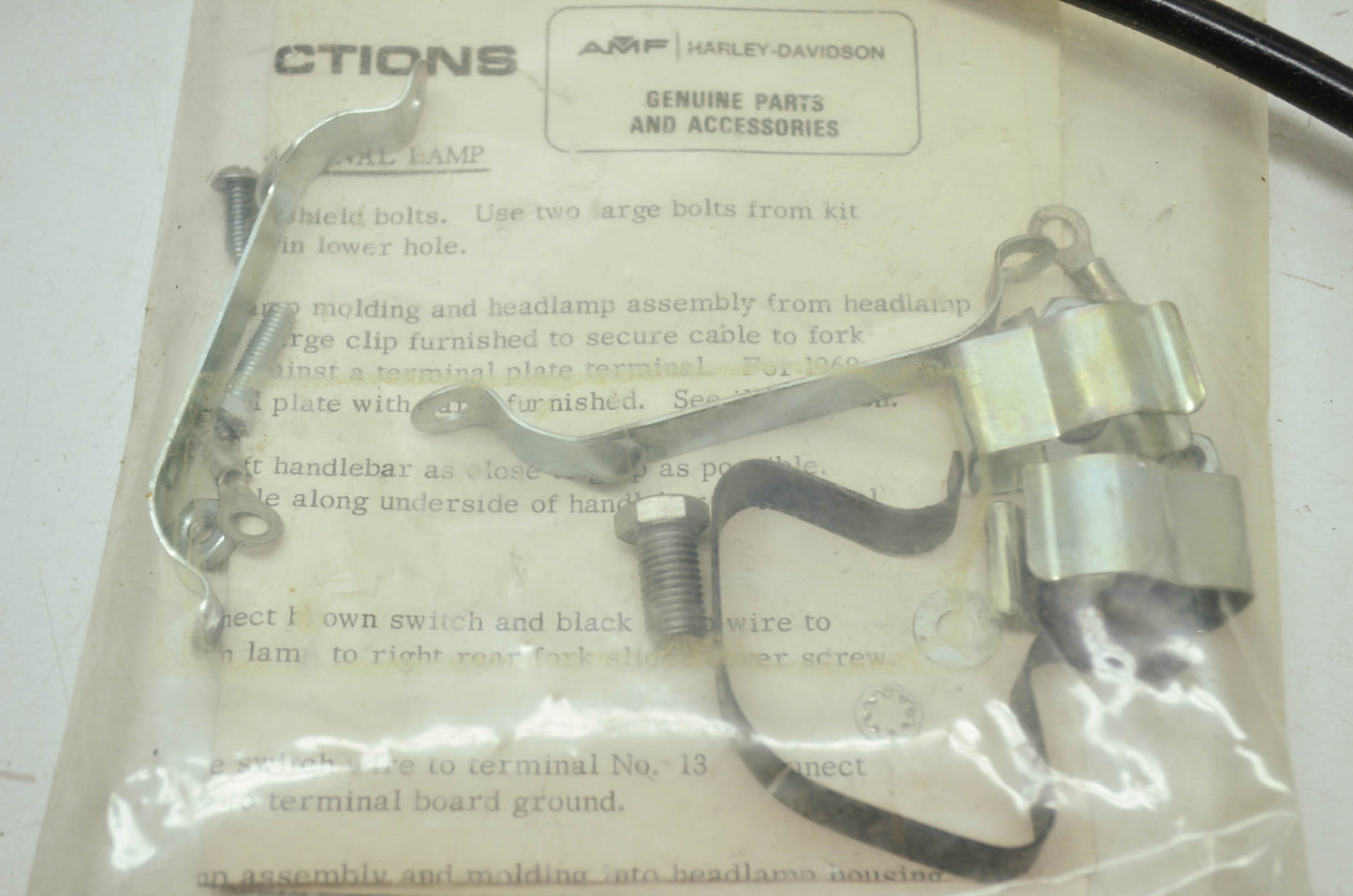 OEM Harley-Davidson 67623-64B Blue Lens Lamp Kit NOS