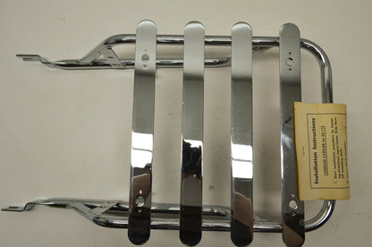 Harley Aermacchi Chrome Luggage Carrier 1975 SX 175 250 NOS