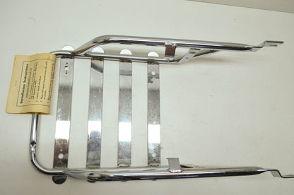 Harley Aermacchi Chrome Luggage Carrier 1975 SX 175 250 NOS