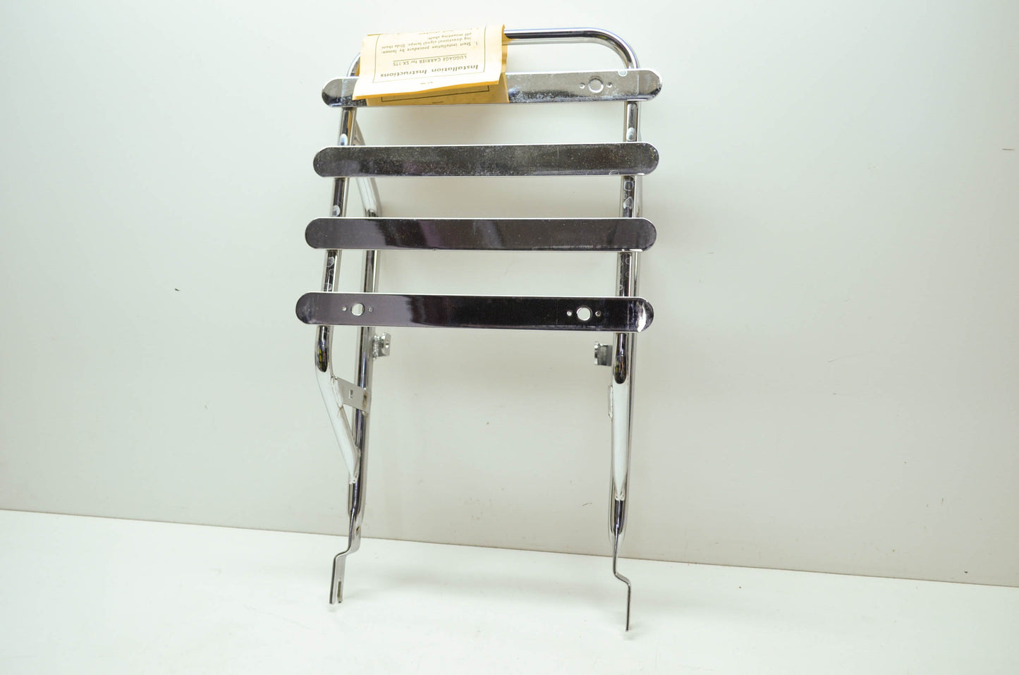 Harley Aermacchi Chrome Luggage Carrier 1975 SX 175 250 NOS