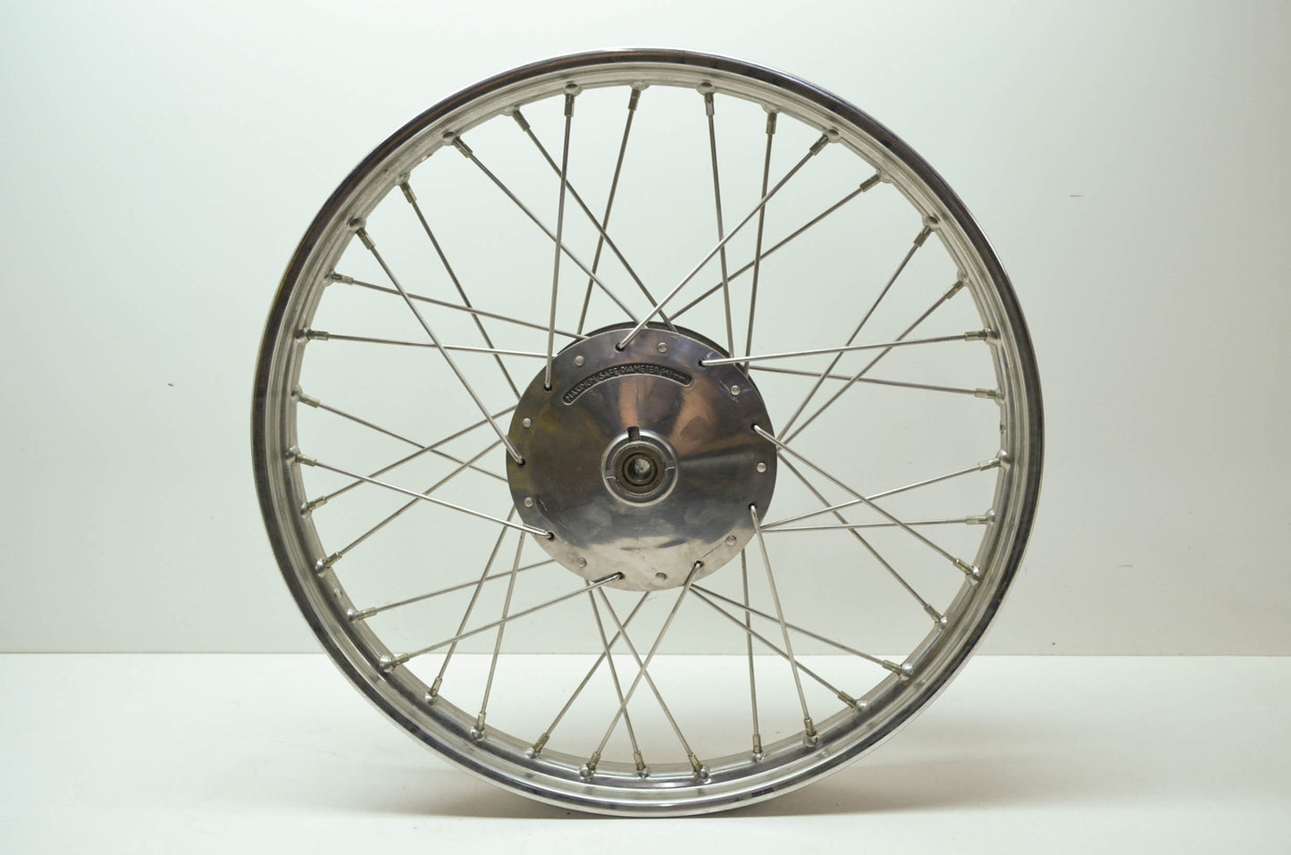 Harley Aermacchi 19' Chrome Front Wheel 74-78 SX175 76-78 SS 175 250 NOS