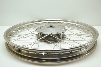Harley Aermacchi 19' Chrome Front Wheel 74-78 SX175 76-78 SS 175 250 NOS