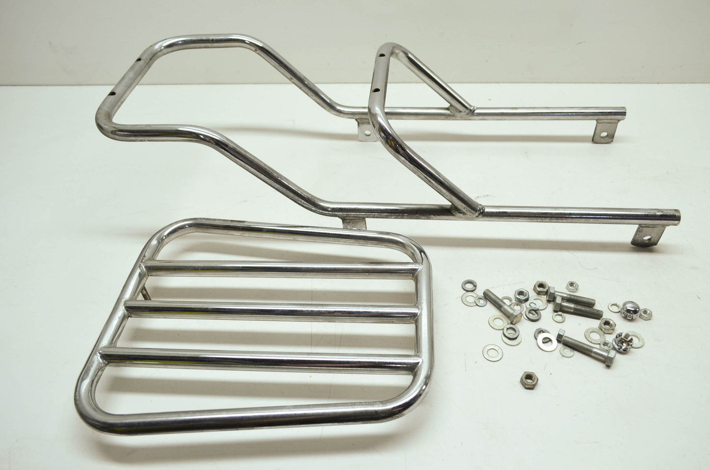 AMF Chrome Luggage Carrier Kit 54-78 KH XL XLH XLCH NOS