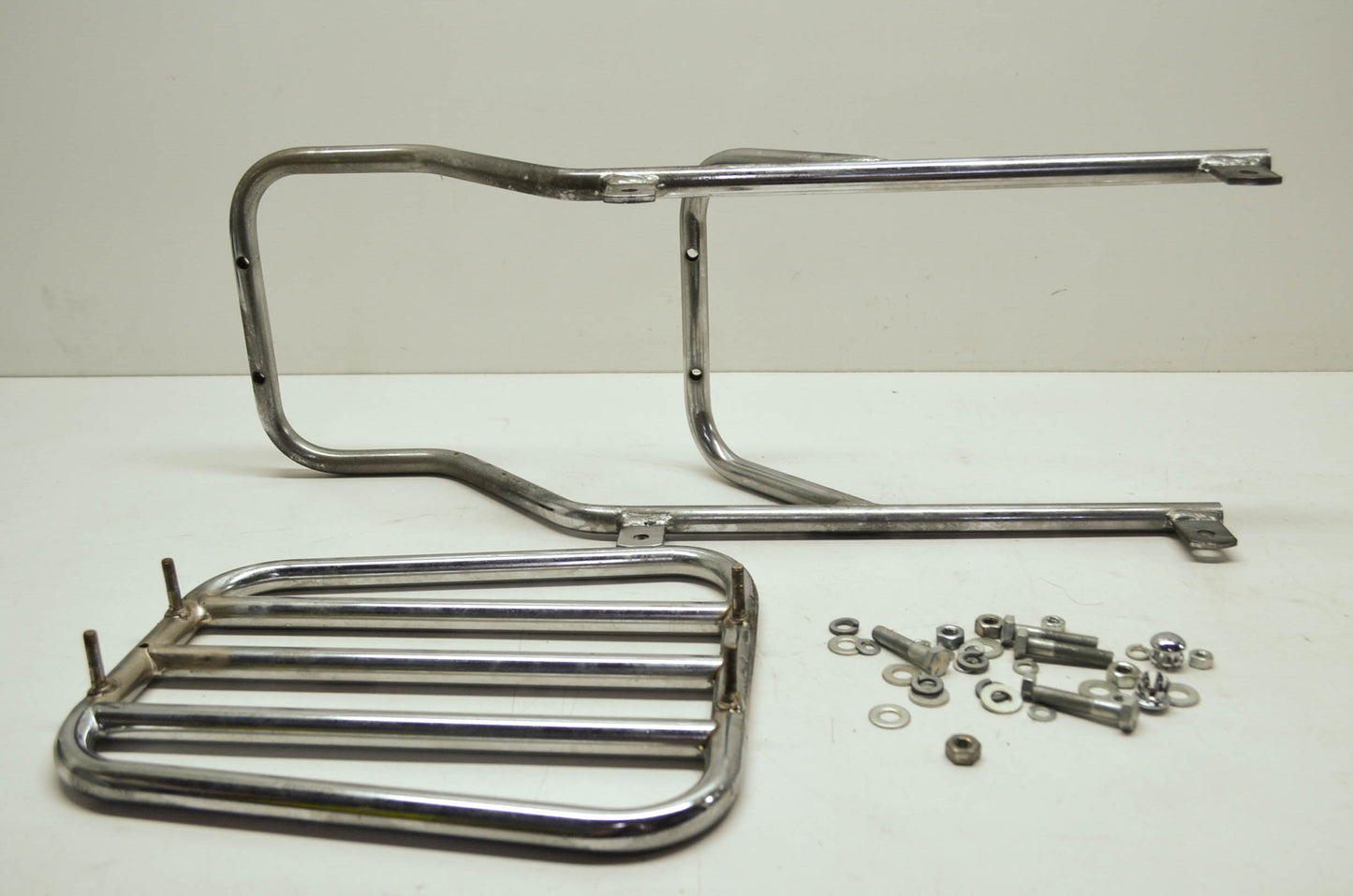 AMF Chrome Luggage Carrier Kit 54-78 KH XL XLH XLCH NOS