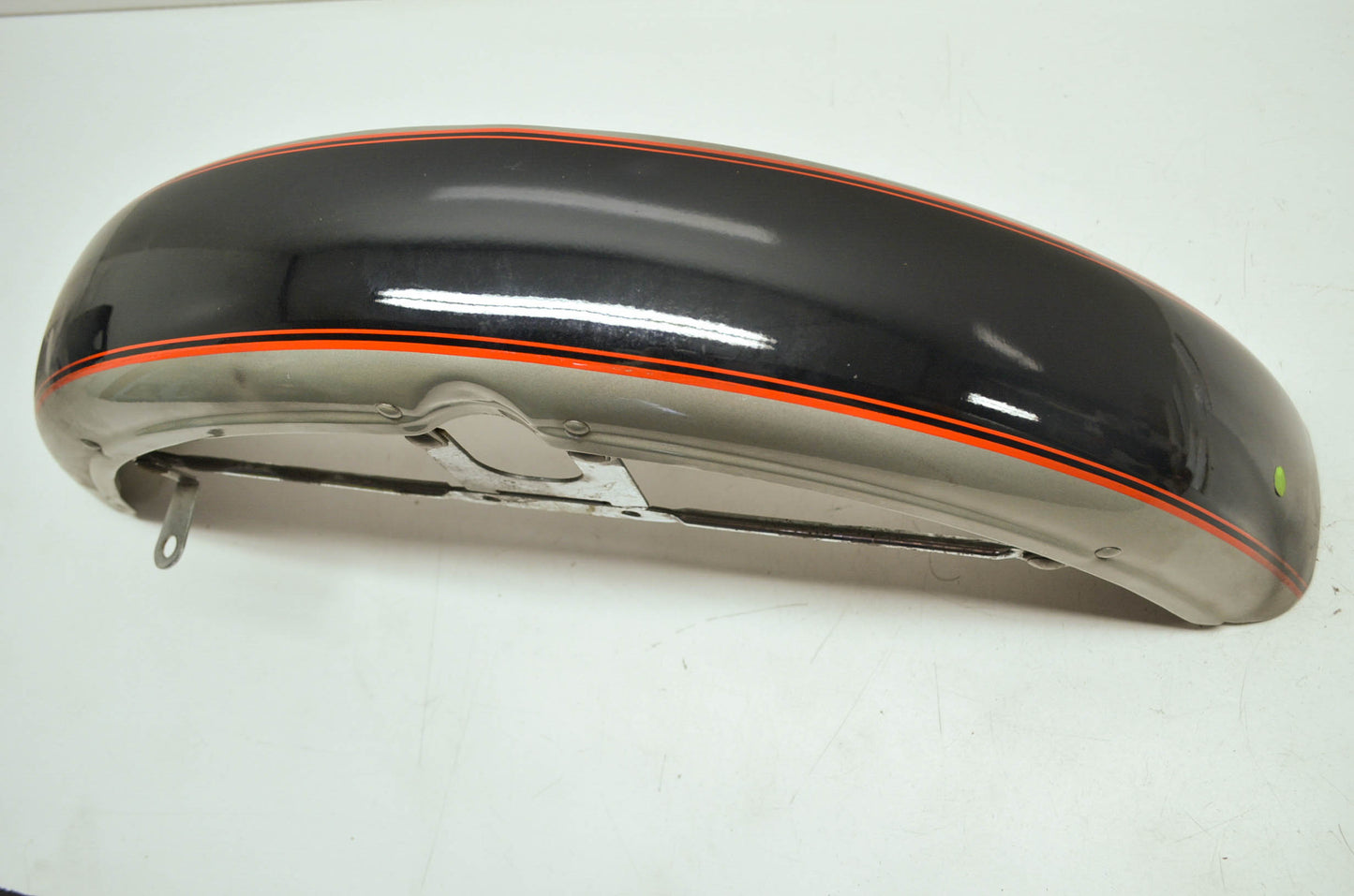 AMF Front Fender Black Red Silver NOS