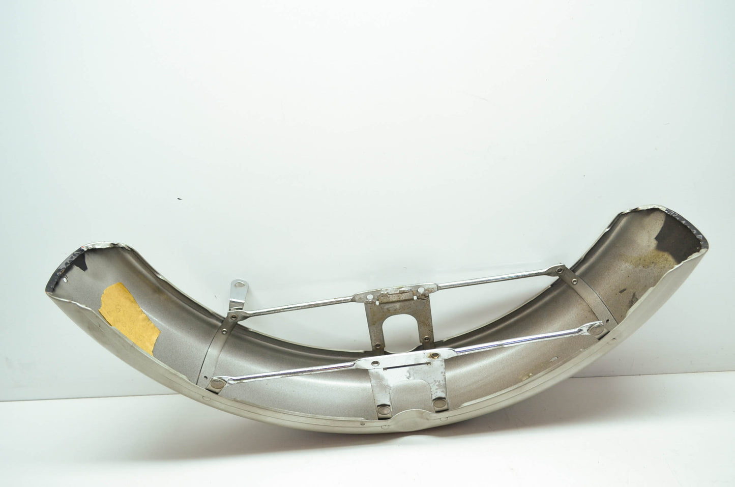 AMF Front Fender Black Red Silver NOS