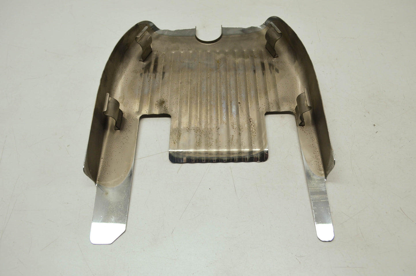 OEM Harley-Davidson 62490-77 Chrome Oil Tank Cover NOS