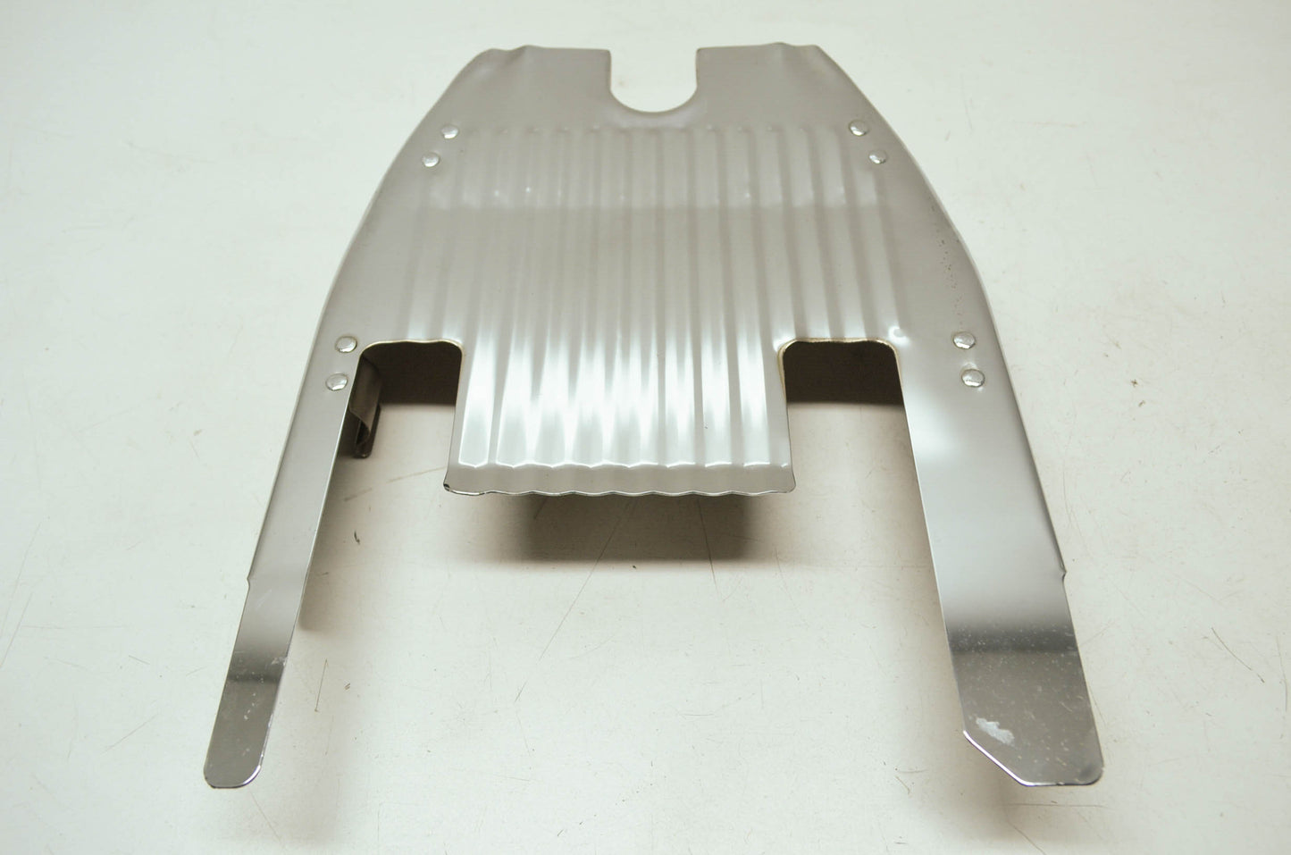 OEM Harley-Davidson 62490-77 Chrome Oil Tank Cover NOS