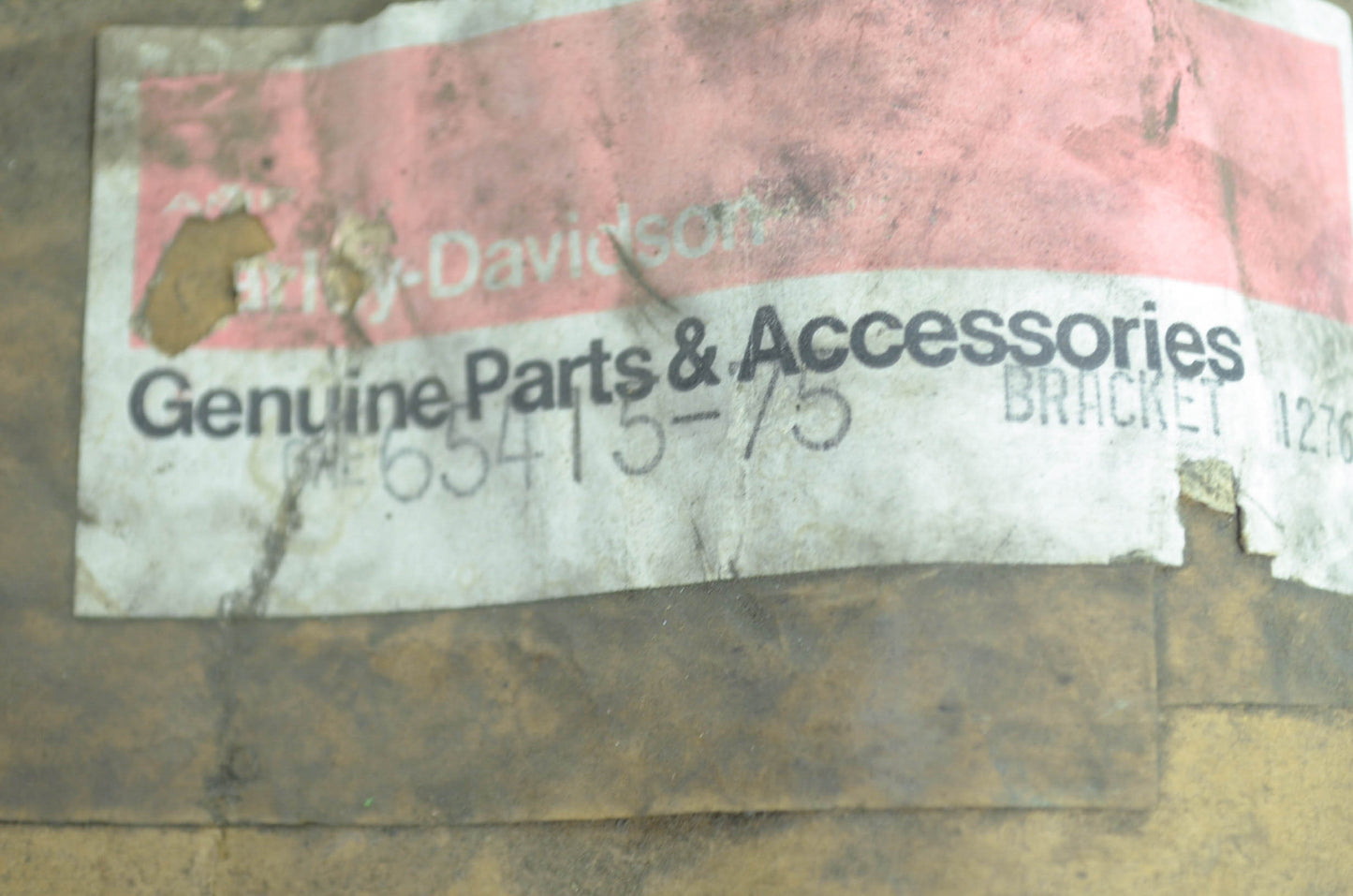 OEM Harley-Davidson 65415-75 Exhaust Pipe Guard NOS