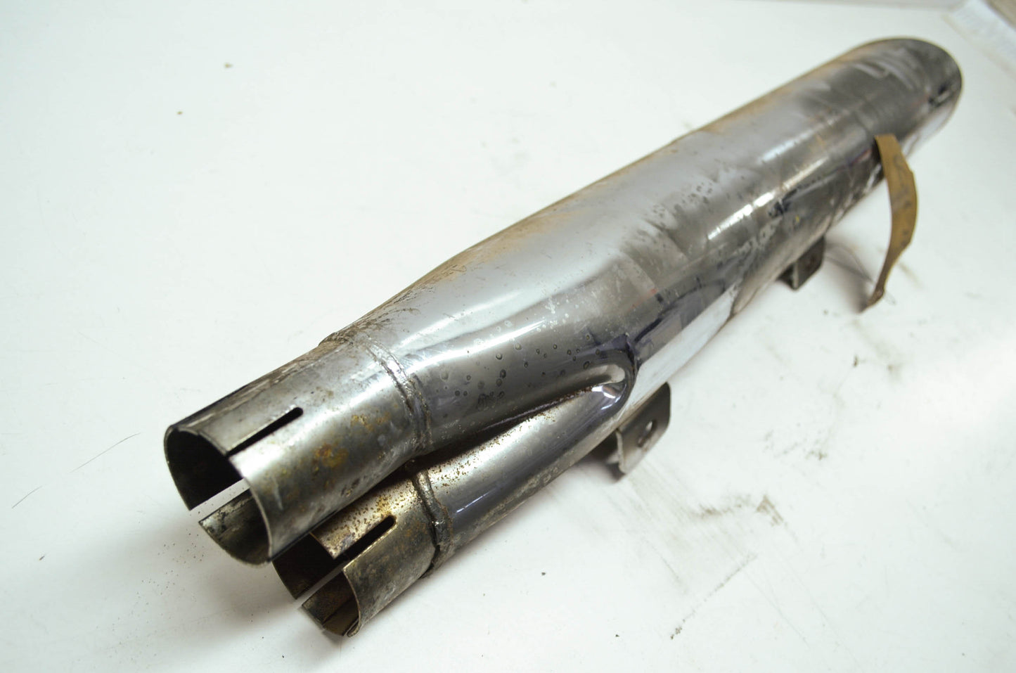 AMF Two Into One Muffler Shovelhead Glide