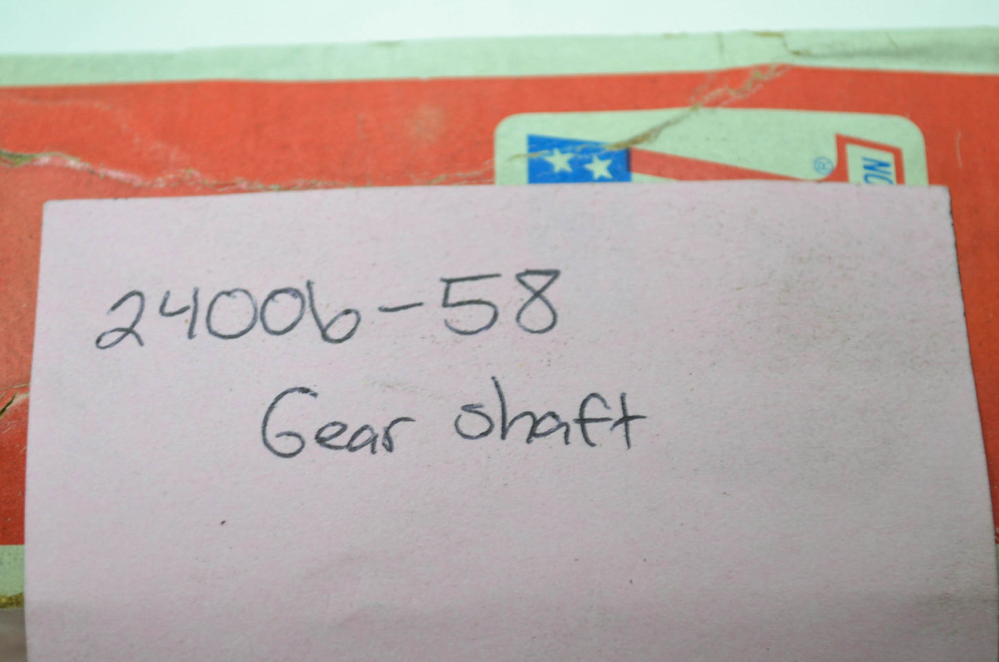 OEM Harley-Davidson 24006-58 Gear Shaft NOS