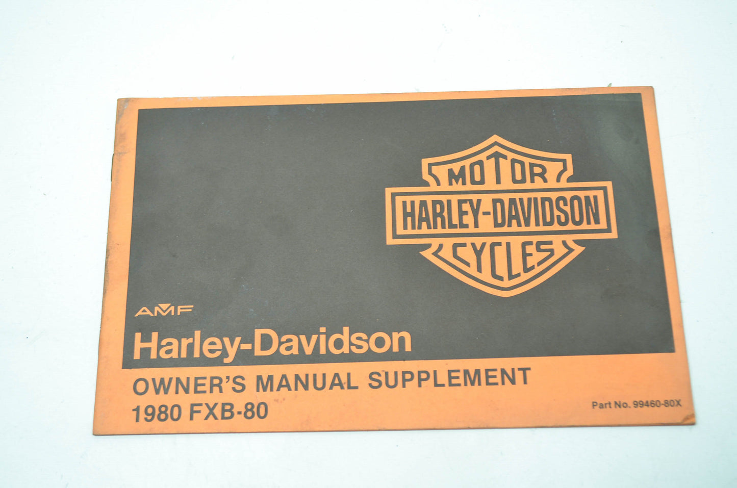 AMF 1980 FXB-80 Owners Manual NOS