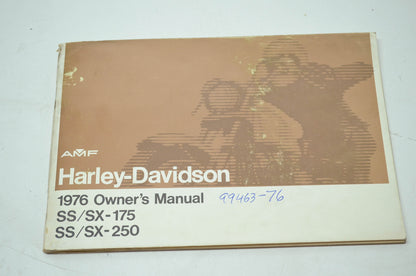 AMF 1976 SSSX-175 SSSX-250 Owners Manual NOS