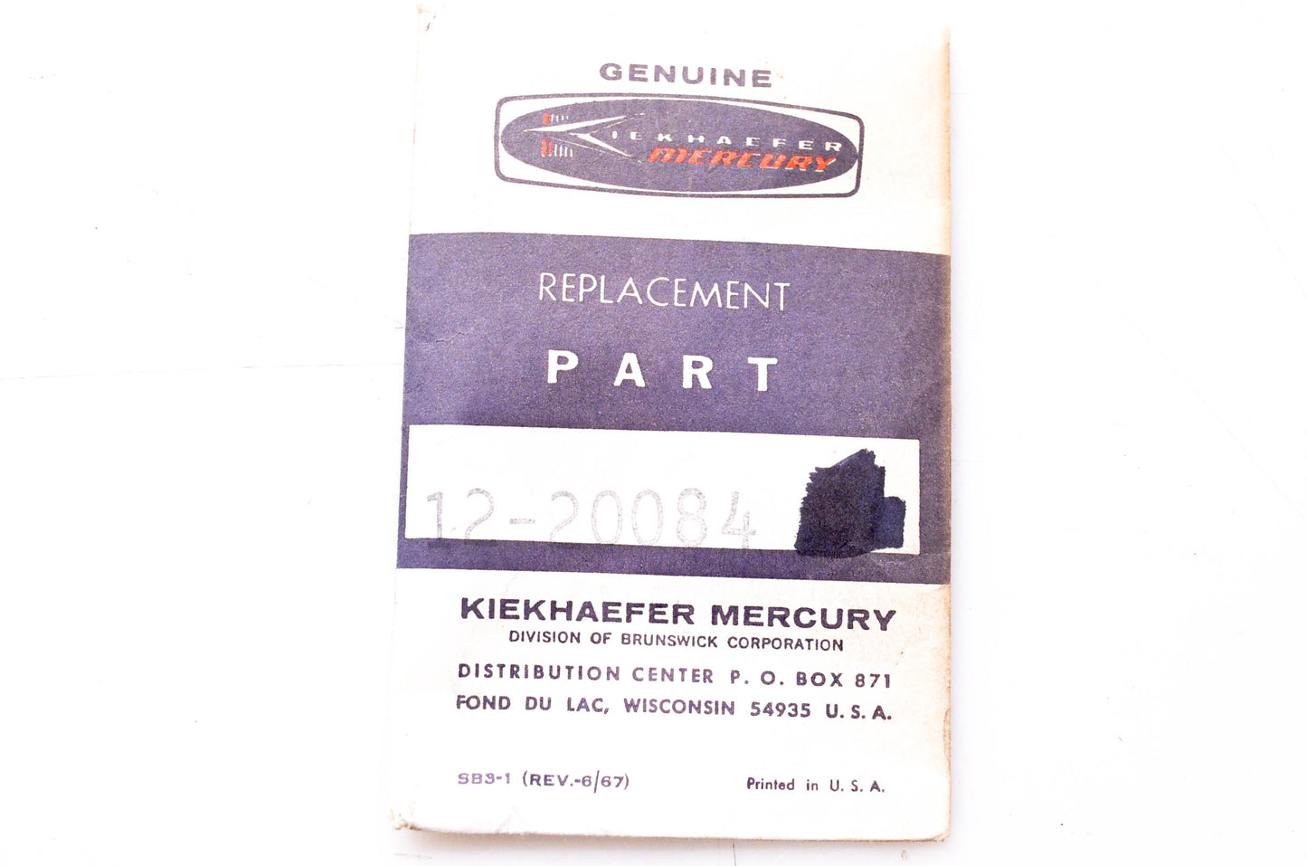 Aftermarket 12-20084 Washer NOS