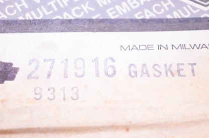 New OEM Briggs & Stratton 271916 Crankcase Gasket NOS