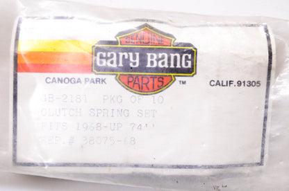 Genuine Gary Bang Parts GB-2181, 38075-68 Clutch Spring NOS