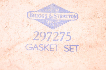 New OEM Briggs & Stratton 297275 Gasket Kit NOS