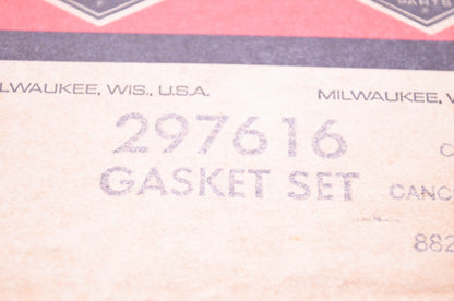 New OEM Briggs & Stratton 297616 Gasket Kit NOS