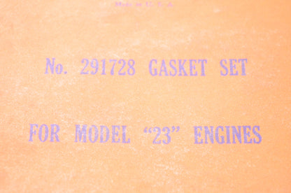 New OEM Briggs & Stratton 291728 Gasket Kit NOS