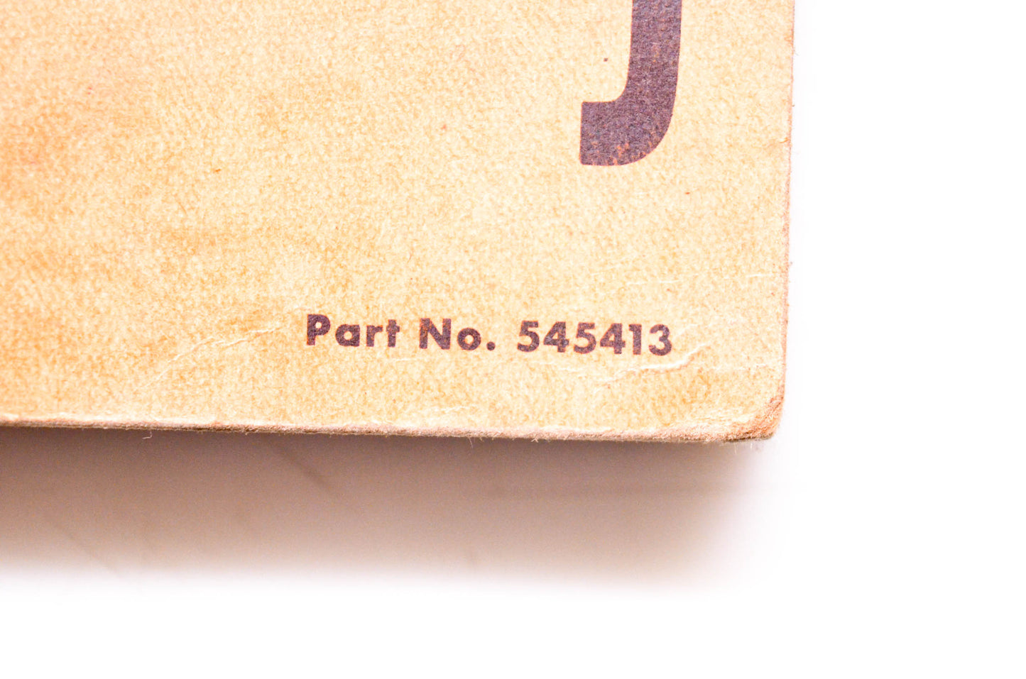 Jacobsen 545413 1966 Master Parts List for Consumer Products