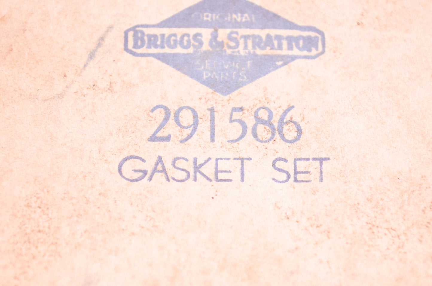 New OEM Briggs & Stratton 291586 Gasket Kit NOS