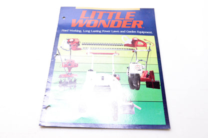 Little Wonder 9/1/87 Equipment Brochure NOS
