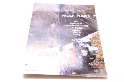 Pacer Pumps PG-100 Pacer Pumps Brochure