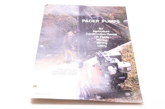 Pacer Pumps PG-100 Pacer Pumps Brochure