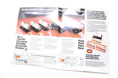 DESA International FA-1833-1187 Reddy Heater Portable Forced Air Heaters Brochure