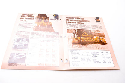 York Modern Corporation CT 63 York Rakes for Compact Tractors Brochure