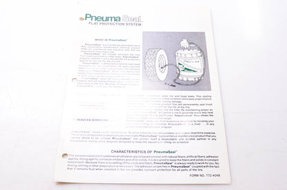 Pneuma Seal 772-4048 Flat Protection System Brochure