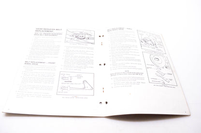 Homelite Jacobsen JA-99037-7 Lawn & Garden Service Manual 1974 1983 Walk-Behind Rotary Mowers
