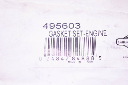 New OEM Briggs & Stratton 495603 Gasket Kit NOS