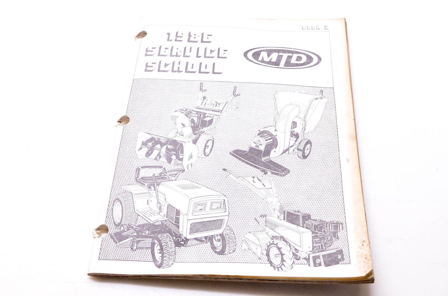 MTD 770-5186B 1986 Service School Book 2
