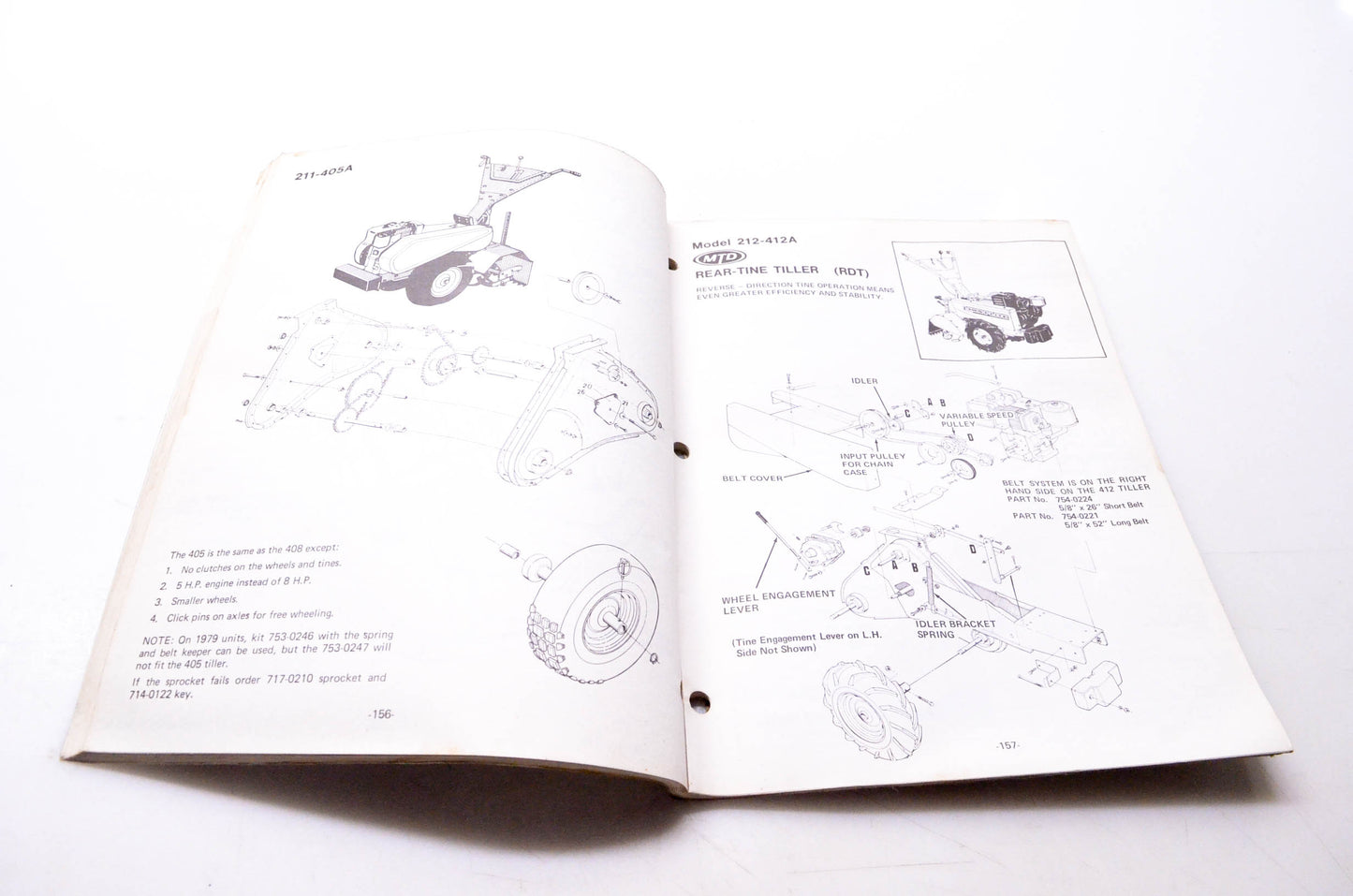 MTD 770-2500B 1983 Service School Book 2