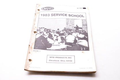 MTD 770-2500A 1983 Service School Book 1