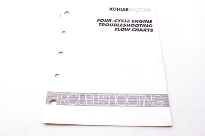 Kohler TP-2131-A Four-Cycle Engine Troubleshooting Flow Charts