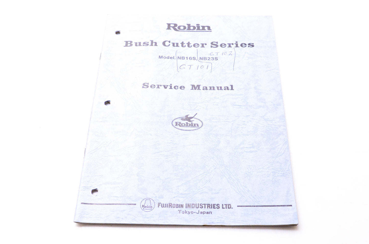 Fuji Robin 1038 84.8 Robin Bush Cutter Series Model NB16S NB23S Service Manual